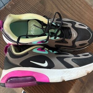 Nike Athletic Shoes Black and Pink